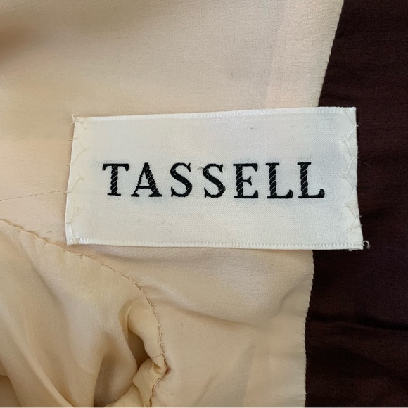 Vintage 60s Gustave Tassell I. Magnin Silk Dress American Couture Jackie O - Picture 15 of 16